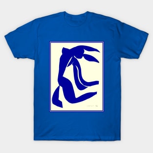 Matisse Modern Art Whimsical Abstract Woman Silhouette Print T-Shirt
